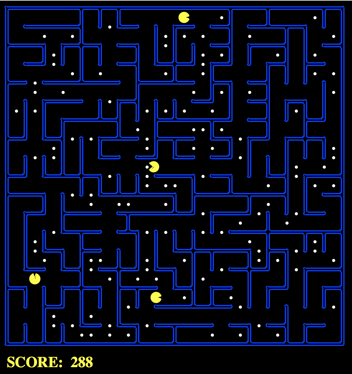 Pacman maze