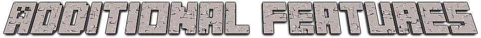 Additional Features Banner